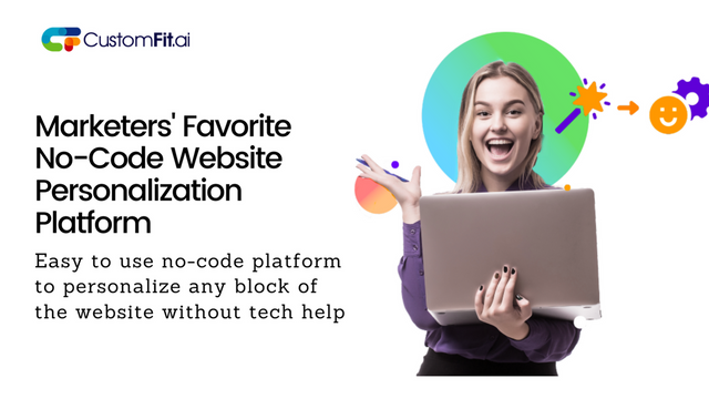 Marketer's favourite No-code website personailzation platform