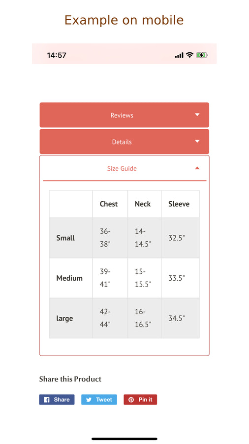 Responsive design on mobile and other touch devices