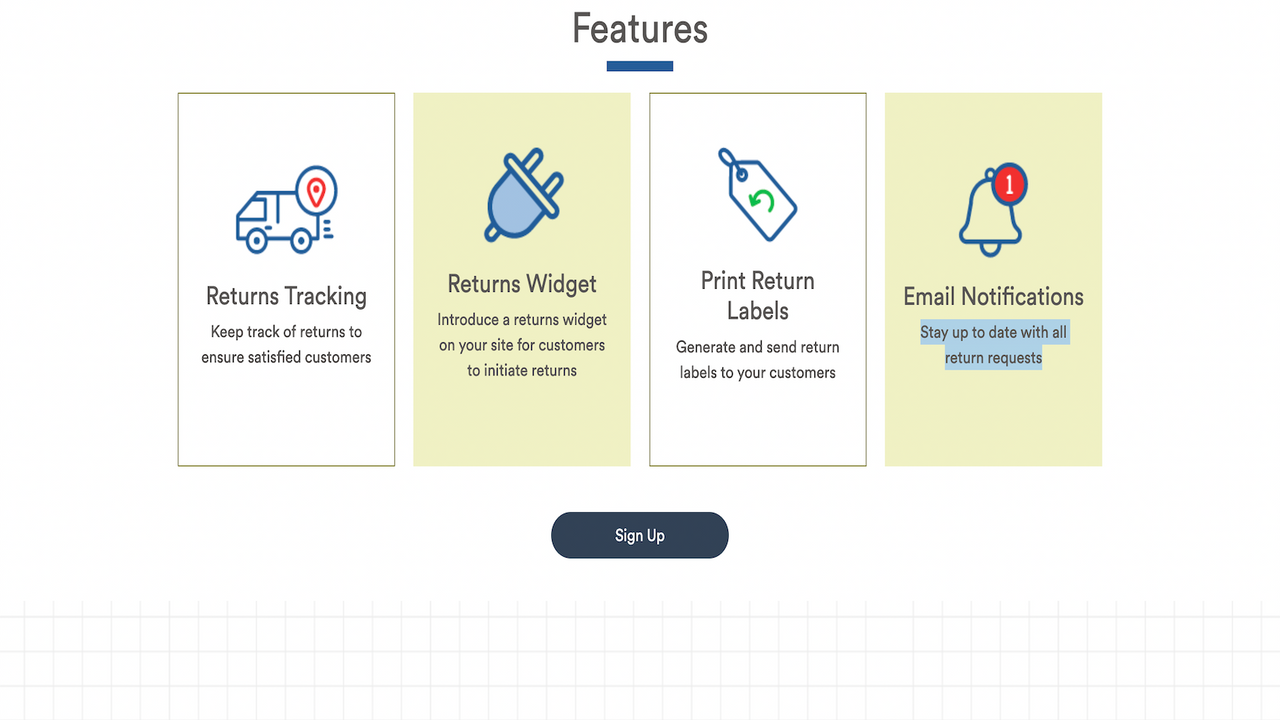 ReturnPostage Functies