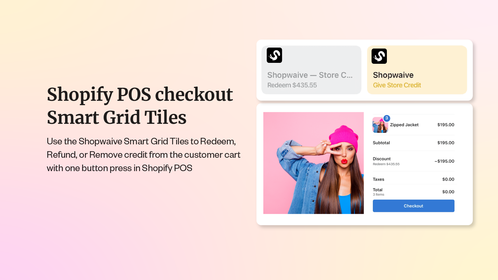 Shopify POS pour émettre du crédit en magasin et des remboursements