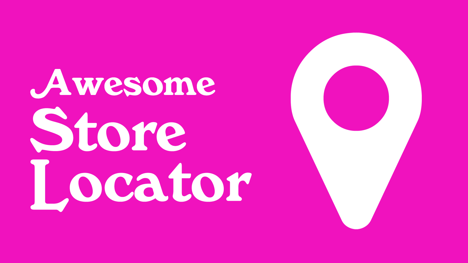 Awesome Store Locator för Shopify