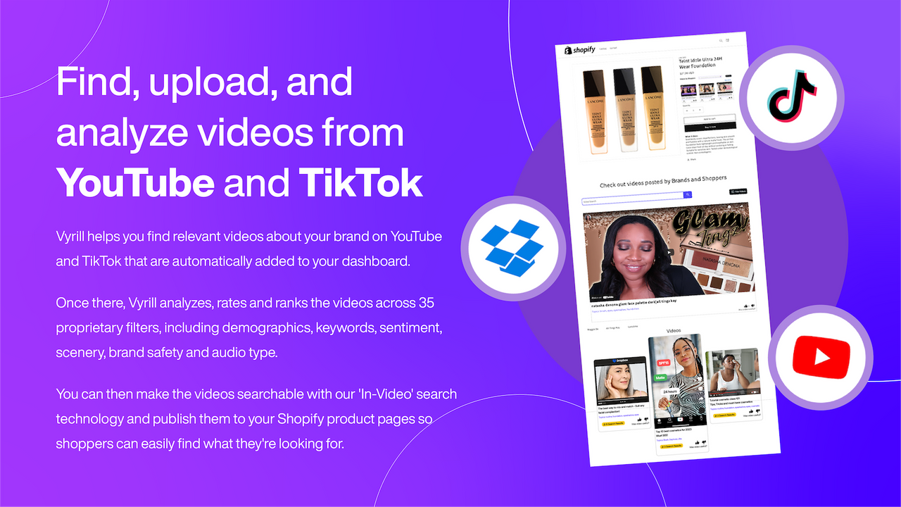 Vyrill-Integraciones-Plataforma-YouTube-TikTok