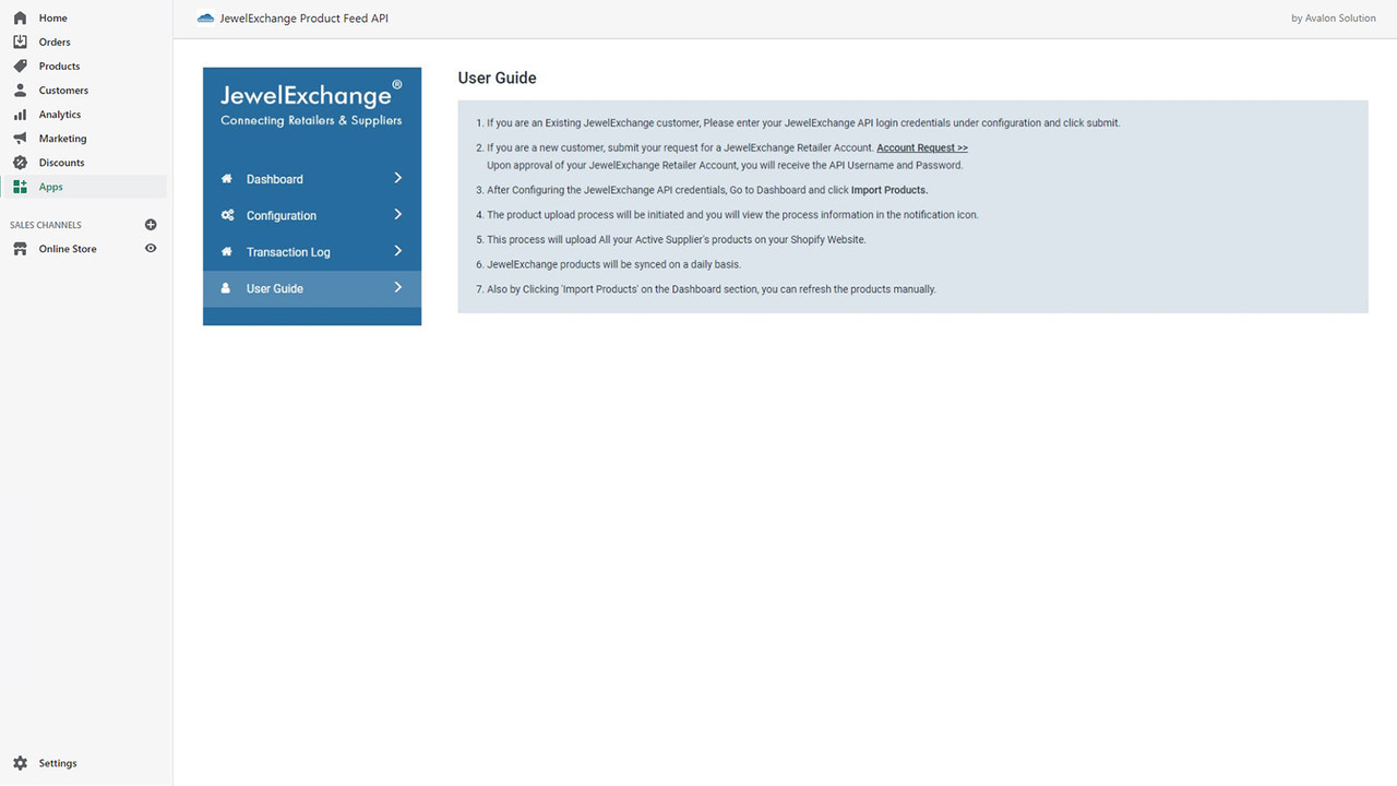 JewelExchange - User Guide