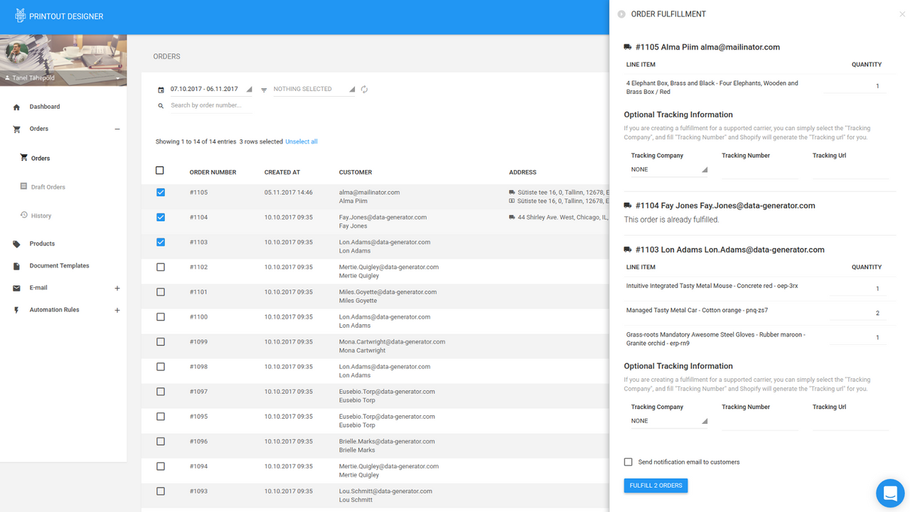 Exécutez les commandes en lots