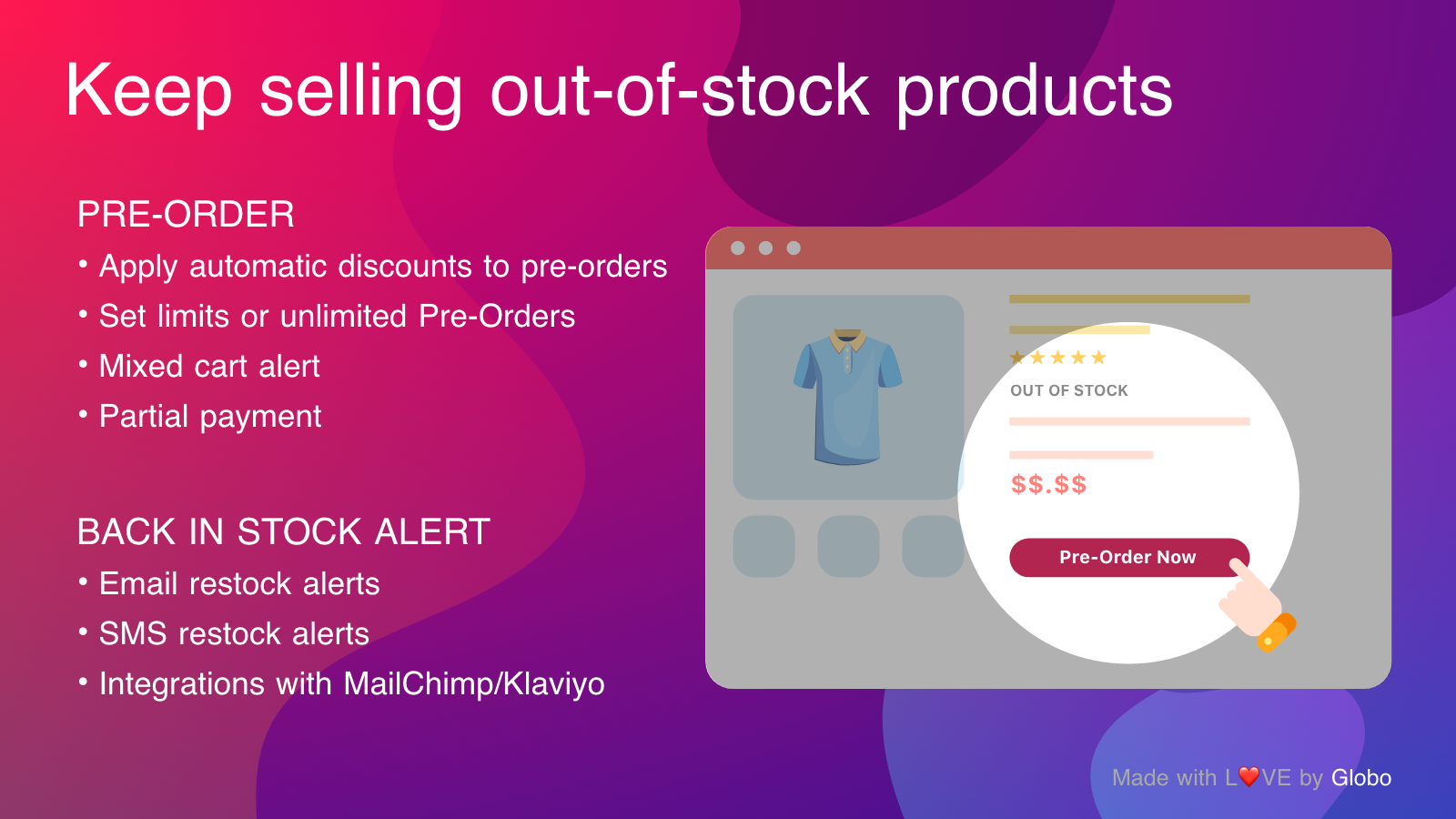 Amai PreOrder Manager + Notify - Pre-Order Manager App - FREE 14