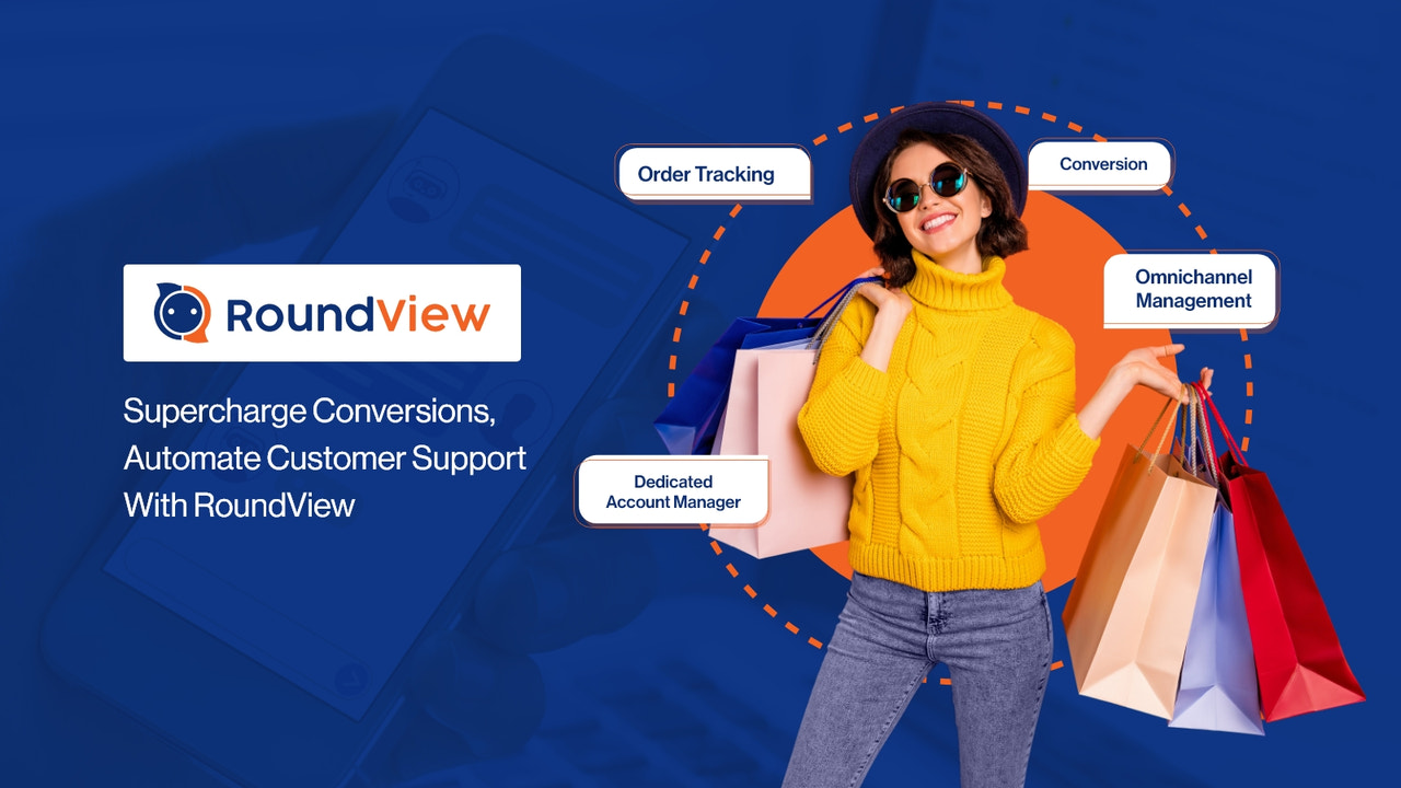 RoundView ‑Live chat + Chatbot Screenshot
