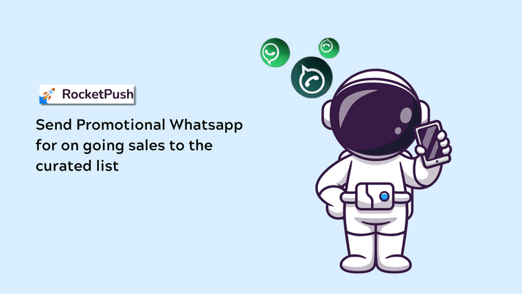 RocketPush: WhatsApp, Web Push Screenshot