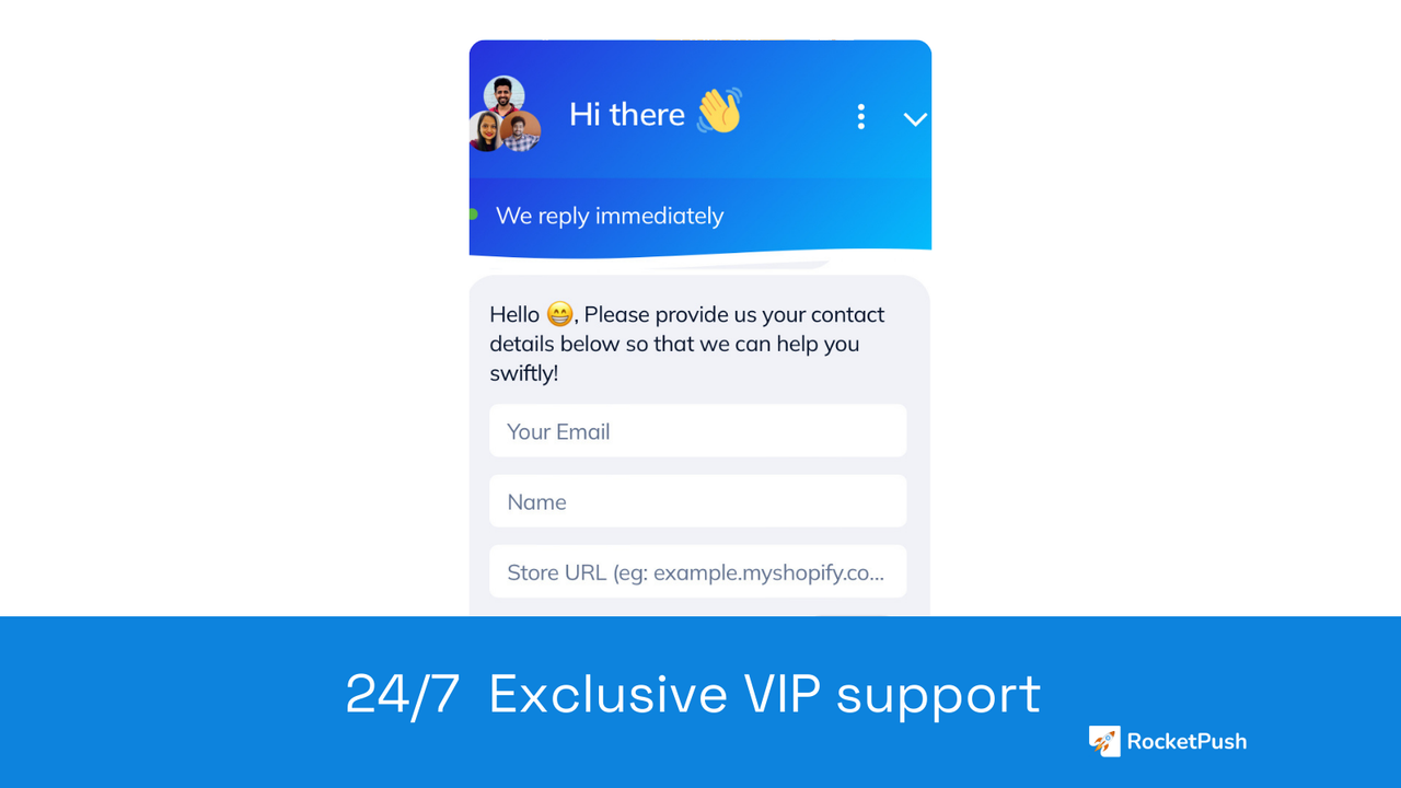 24 X 7 VIP Customer Support