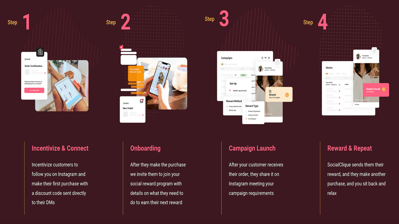 4 stappen om gratis te starten met influencer marketing met SocialClique