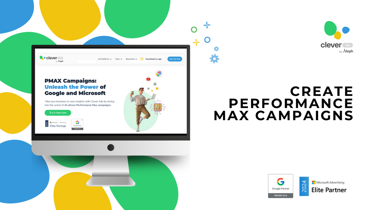 Obtenha campanhas Performance Max