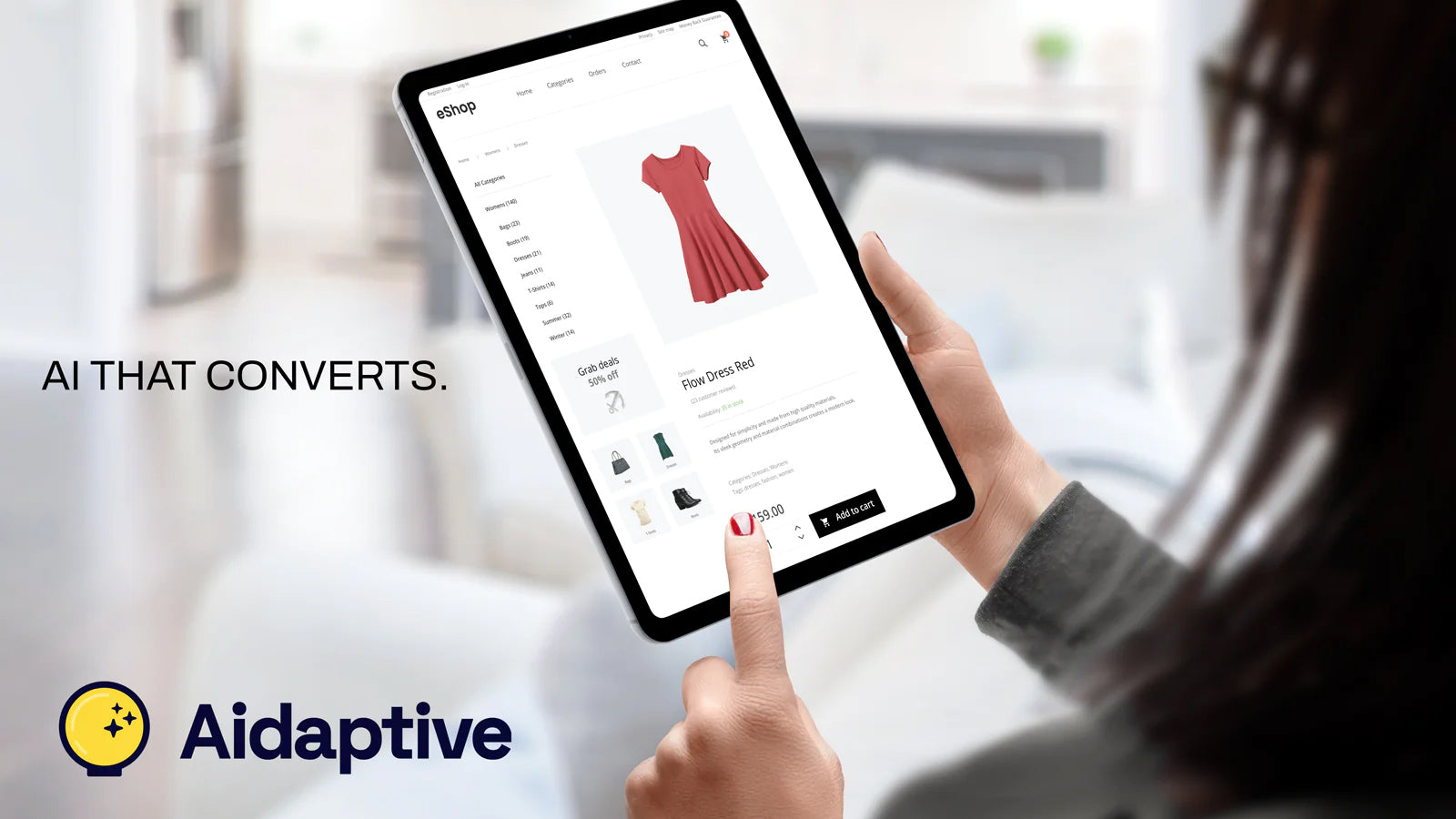 Aidaptive | eCommerce AI Screenshot