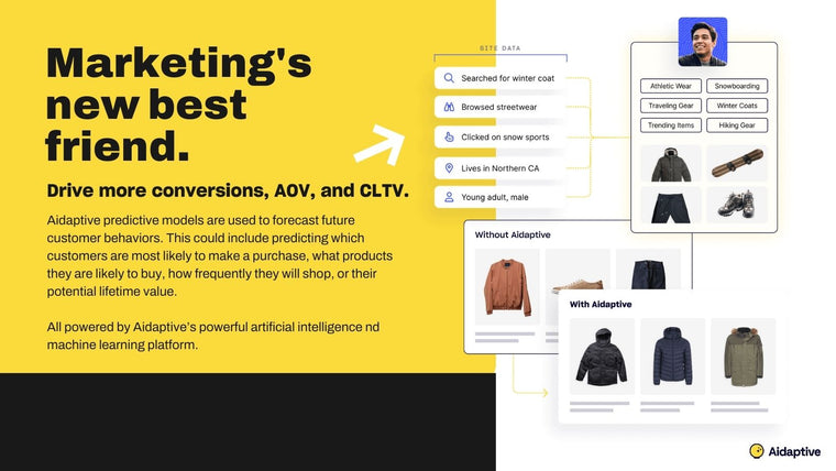 Aidaptive | eCommerce AI Screenshot