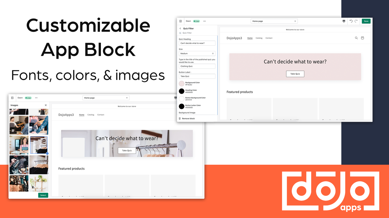 Customizable App Block