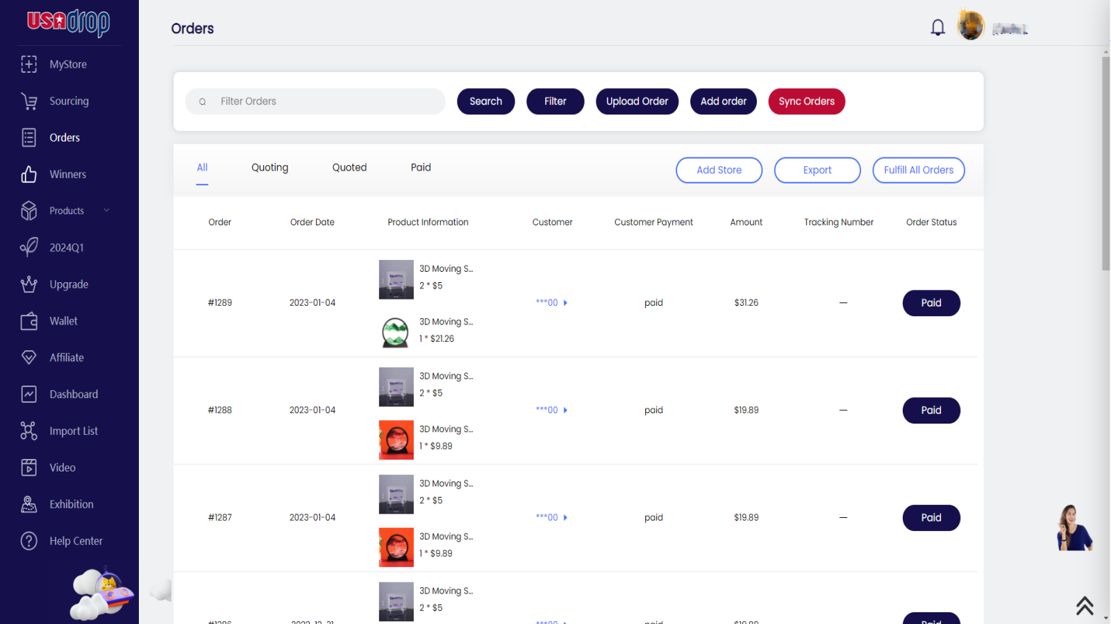 USAdrop‑Global Dropshipping Screenshot