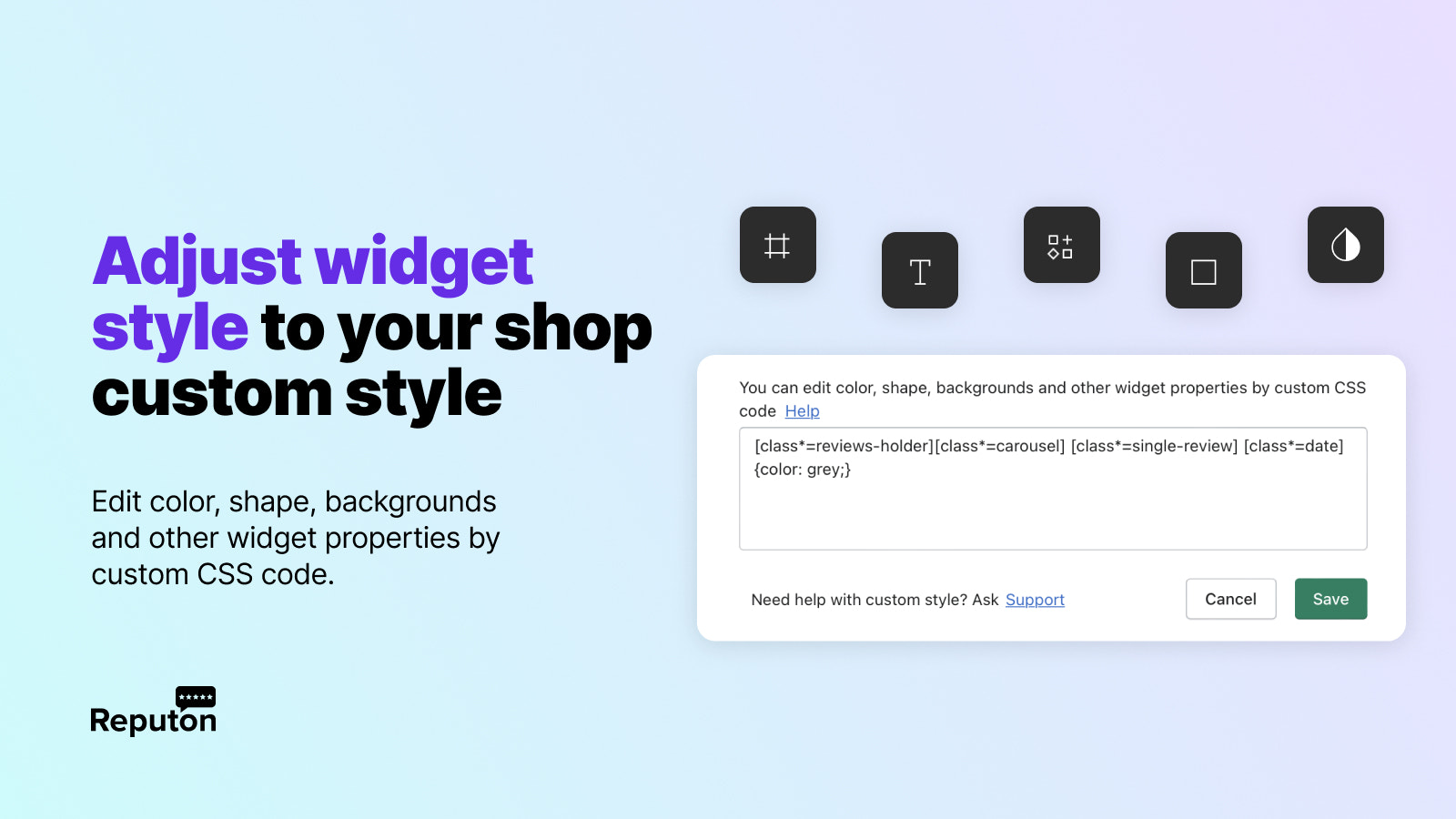 shopify google reviews carousel widget