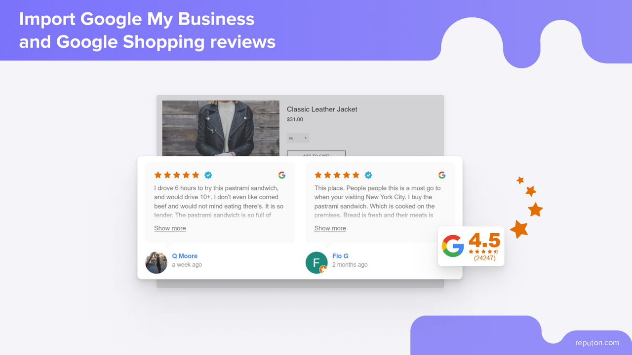 shopify google reviews badge