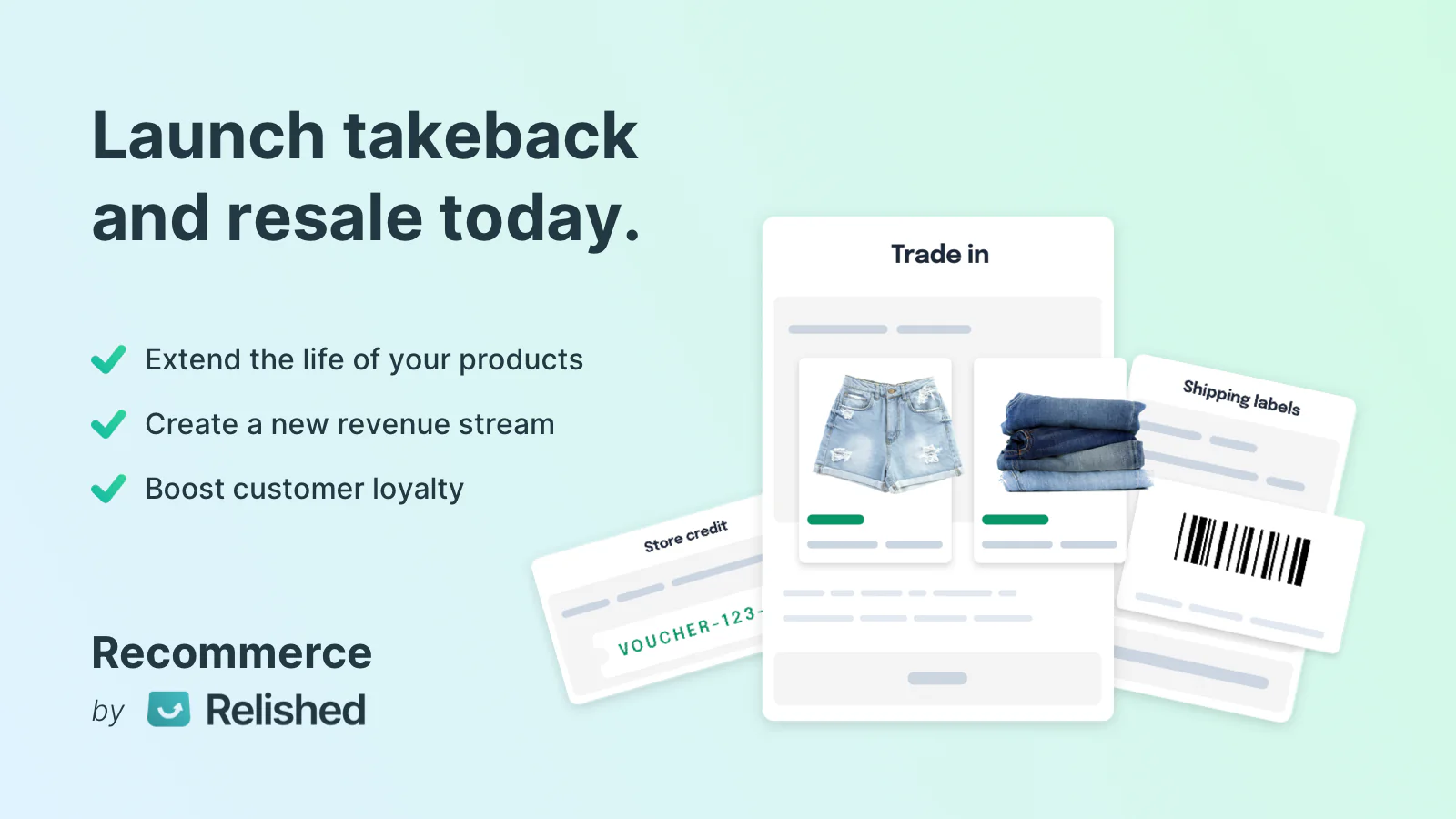 Lancez un programme de reprise et de revente avec Recommerce par Relished