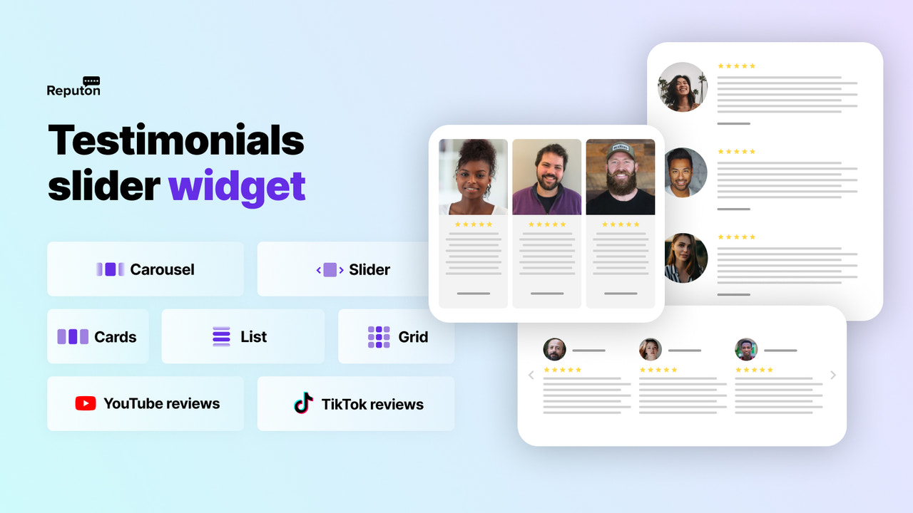 Reputon Testimonials Slider Screenshot