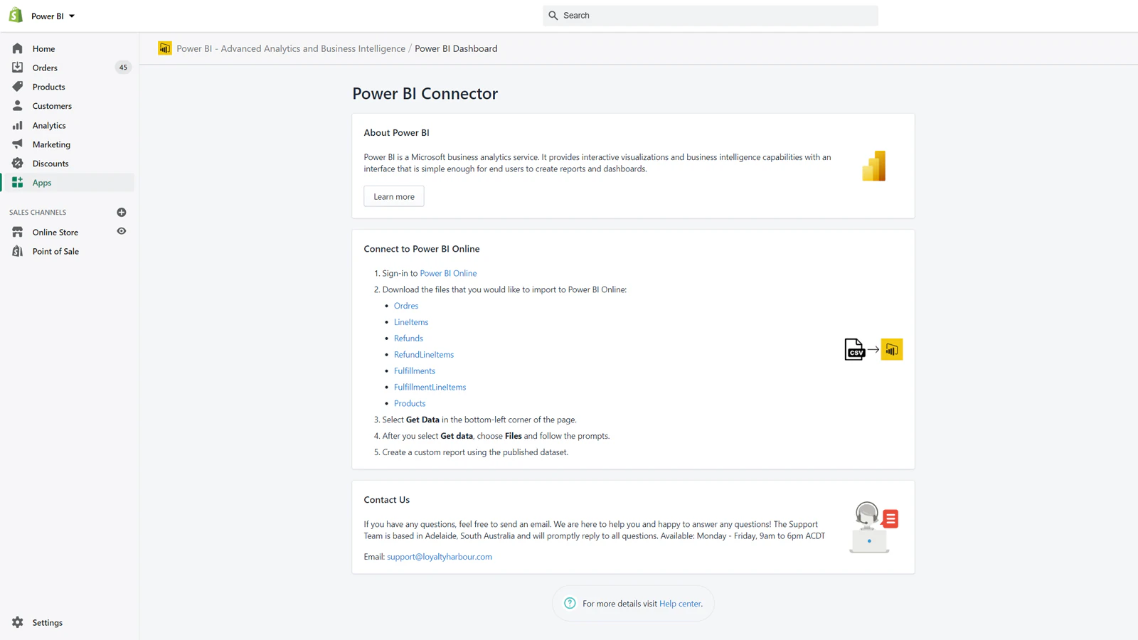 Tablero de Power BI