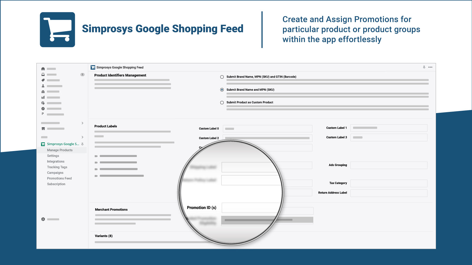 Simprosys Google Shopping Feed Screenshot