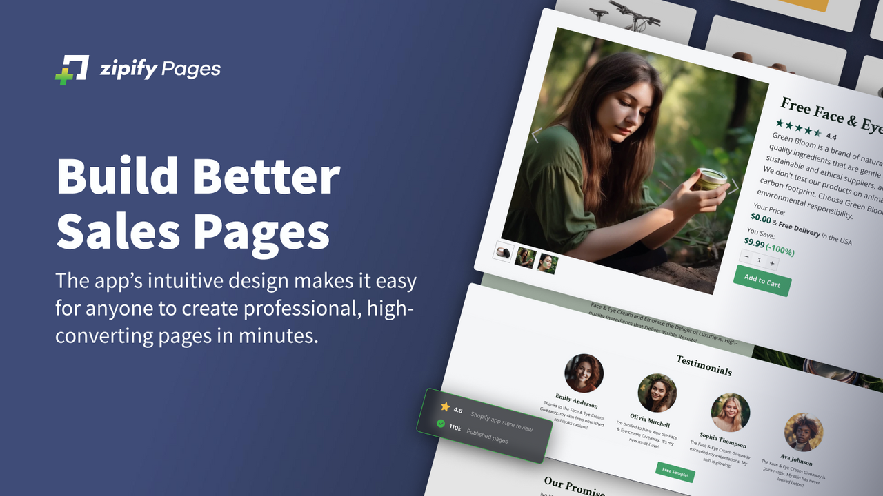 Intuitive design makes it easy to create high-converting pages