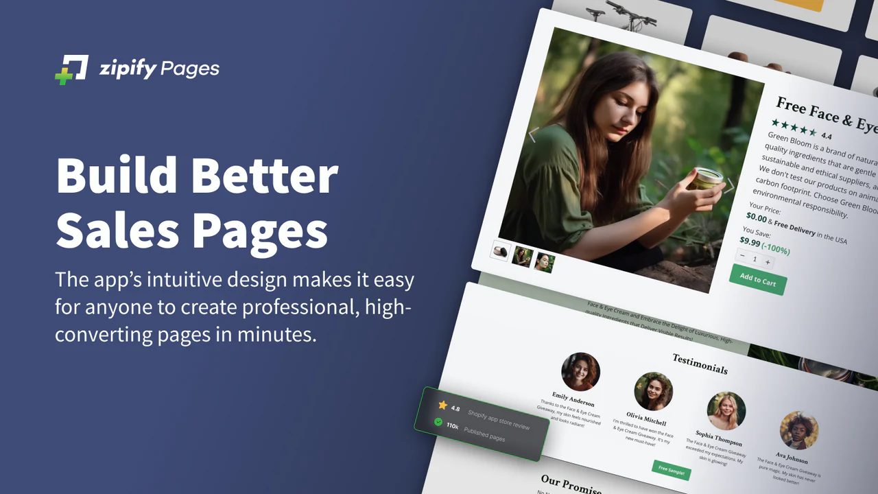 Intuitive design makes it easy to create high-converting pages