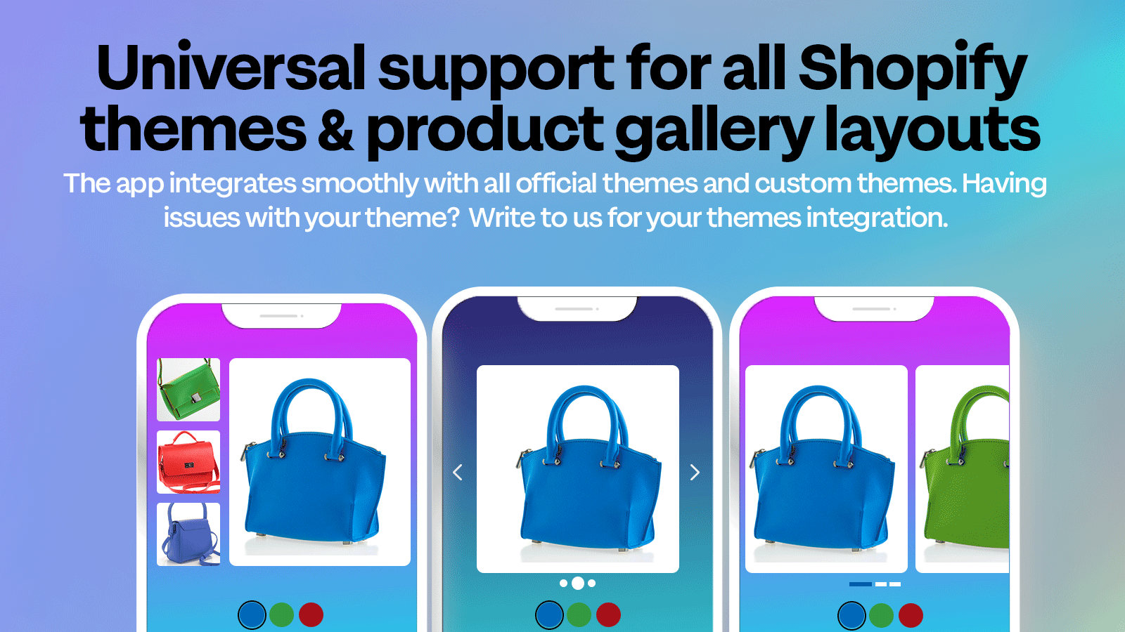 VIM Unterstützung für Themes und Produktgalerie