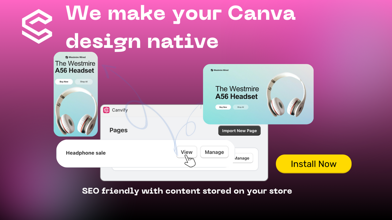 Tornamos seu design Canva nativo