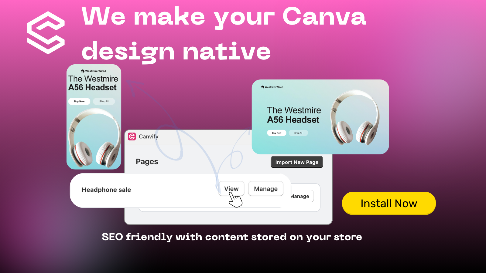 Wij maken uw Canva ontwerp native