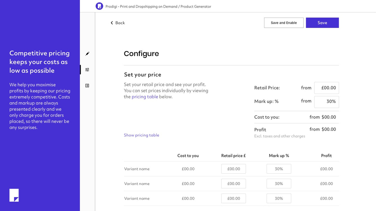 Competitive pricing keeps your costs as low as possible