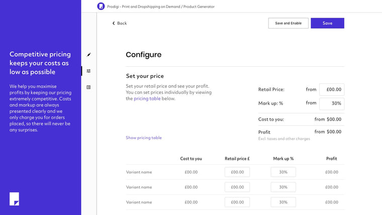 Prodigi: Print on Demand Screenshot