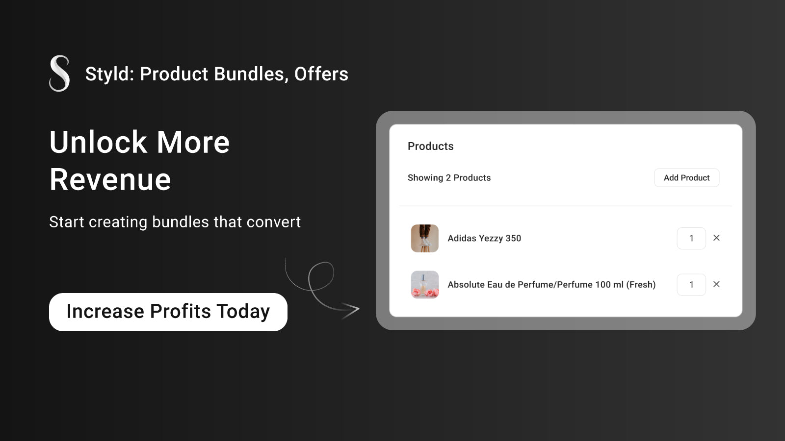 Styld: Product Bundles, Offers Screenshot