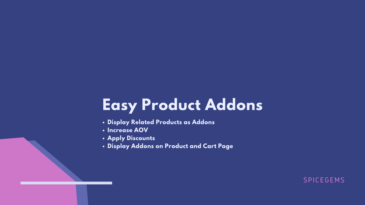 Easy Product Addons - Spicegems