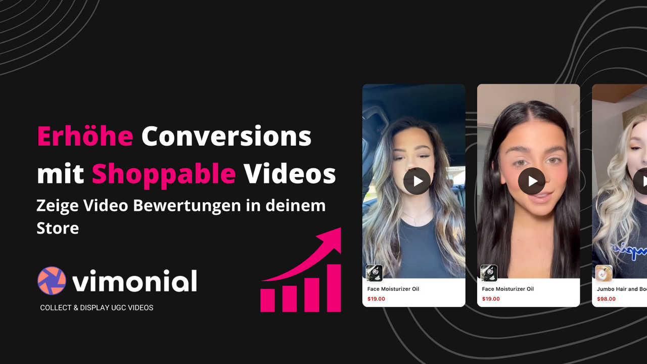 Erhöhe die Conversionrate mite Shoppable Videos