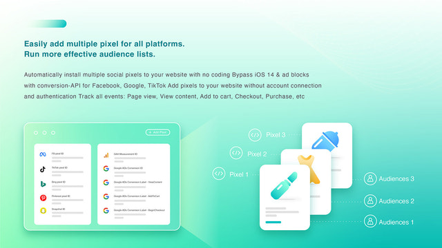 Zalify Pixels: Targeted segments pixels configuration