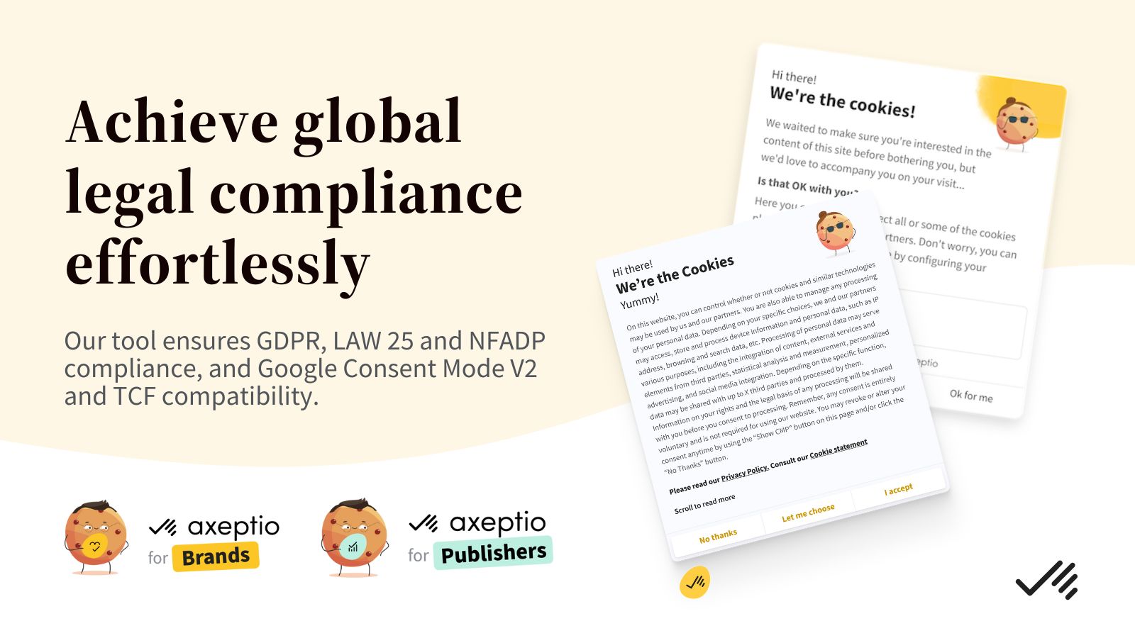 Global legal compliance effortlessly for TFC, APPI, LAW 25, GA4