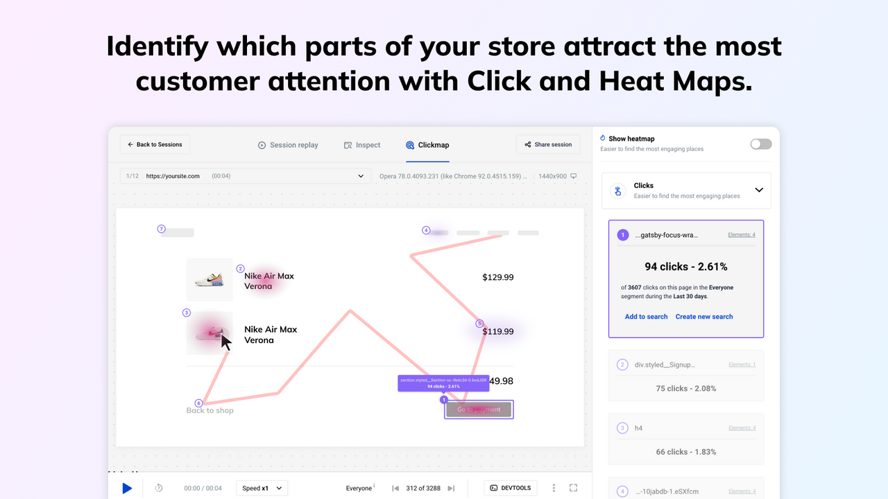 Clickmaps & Heatmaps