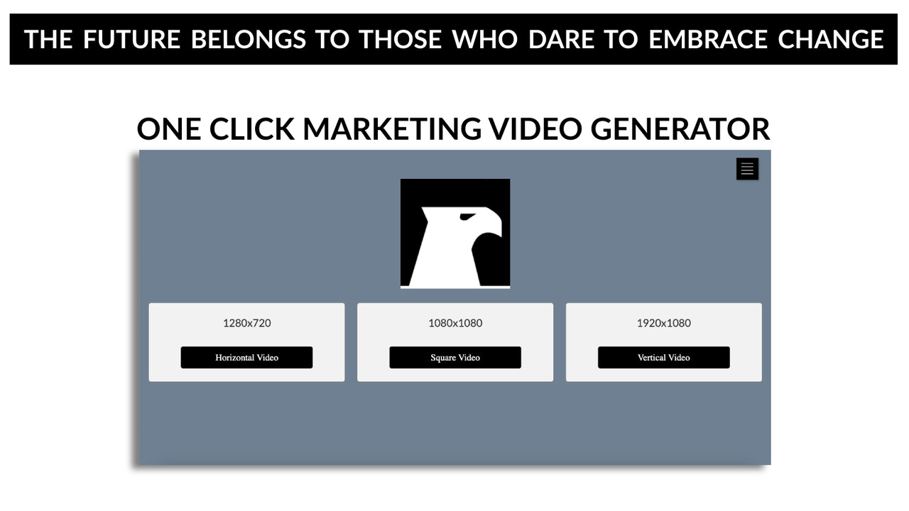 GENERADOR DE VIDEOS DE MARKETING CON UN SOLO CLIC