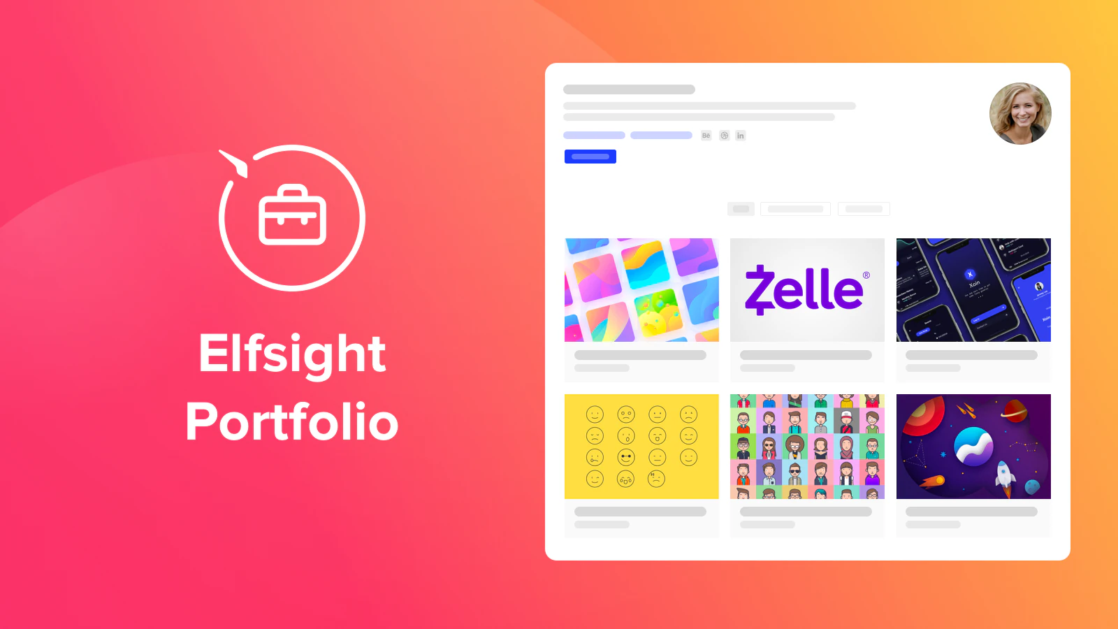 Shopify Portfolio av Elfsight