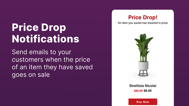 Price Drop Notifications