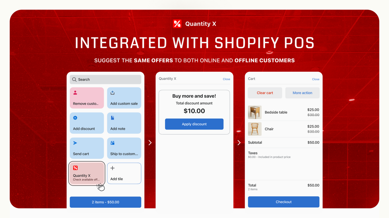 quantity breaks app pos Shopify 