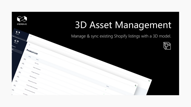 3D Asset Management