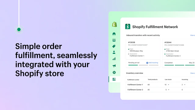 Cumplimiento de pedidos simple integrado con su tienda Shopify