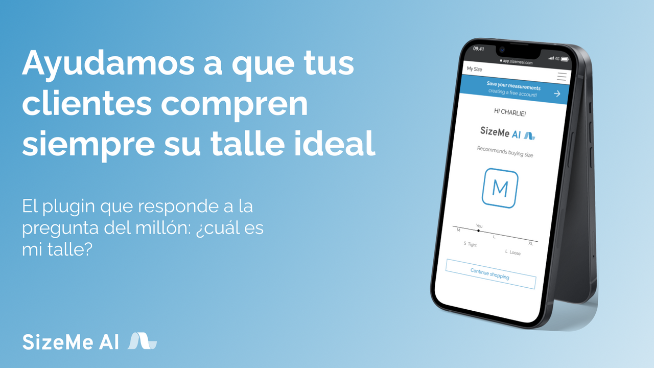 Portada de recomendador de tallas para Shopify