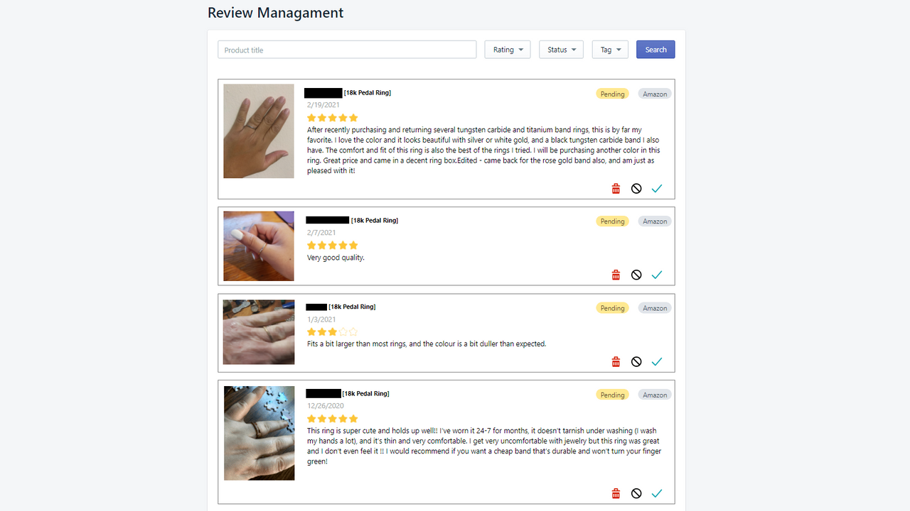 review manage