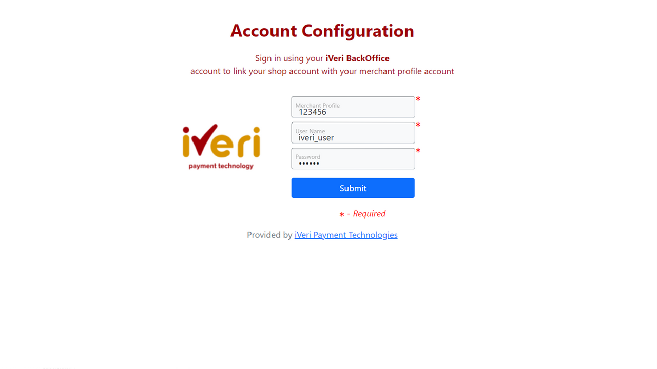 Account Configuratie