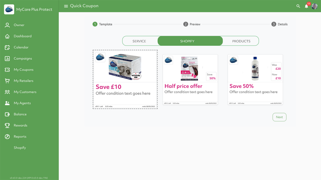 CouponBank Shopify productselector