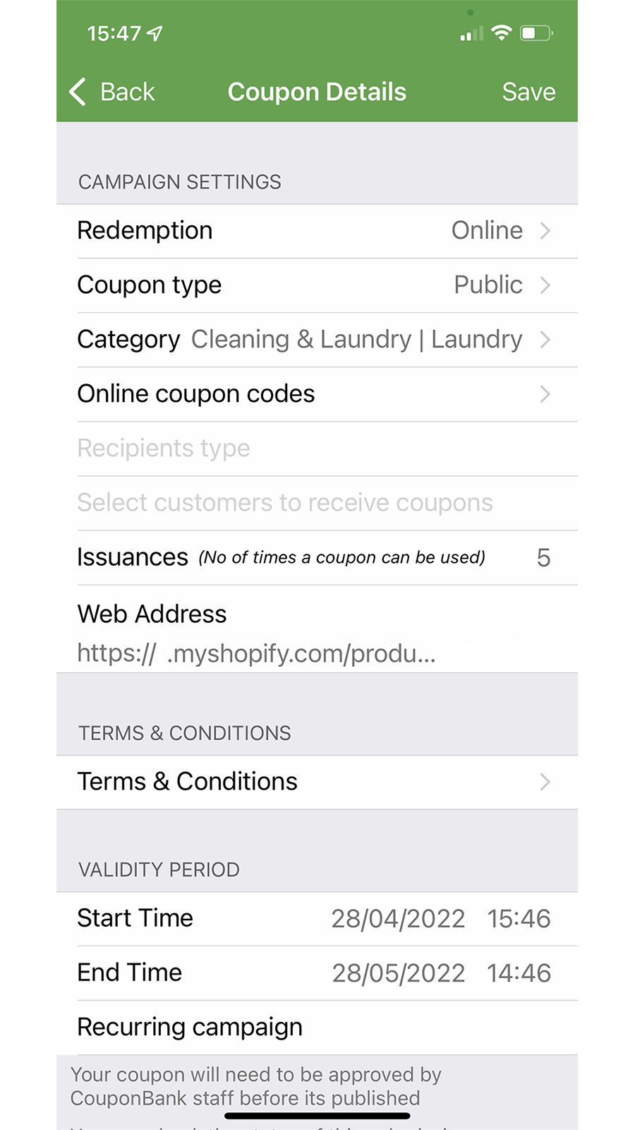 CouponBank: Codes & Loyalty Screenshot