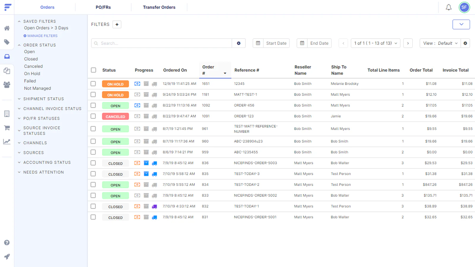 Automated Order Management