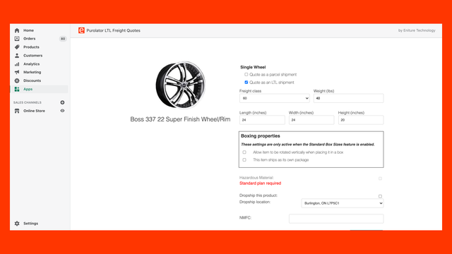 Configuraciones de Producto